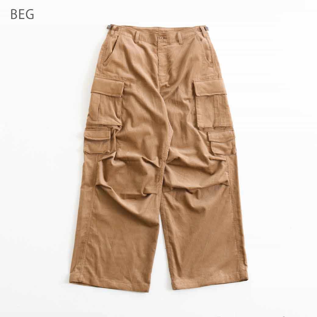 MODMNT モドメント ミル カーゴ コーデュロイパンツ｜BORN FREE ONLINE