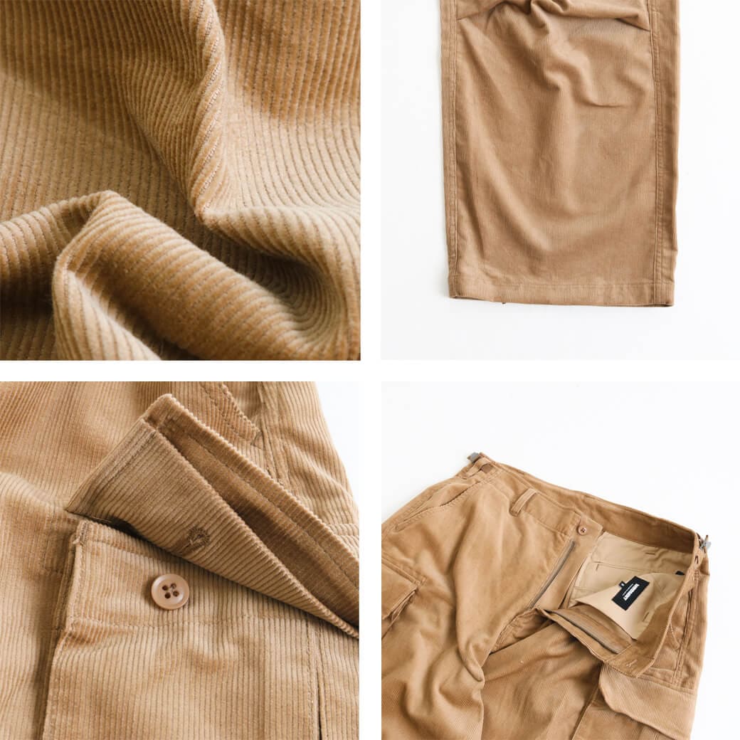 MODMNT モドメント ミル カーゴ コーデュロイパンツ｜BORN FREE ONLINE