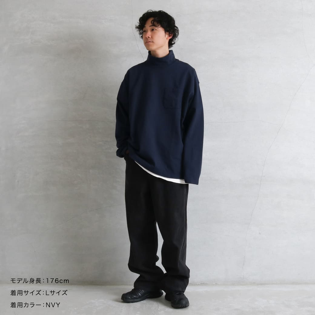 MODMNT モドメント ヘビーコットンタートルネック｜BORN FREE ONLINE SHOP