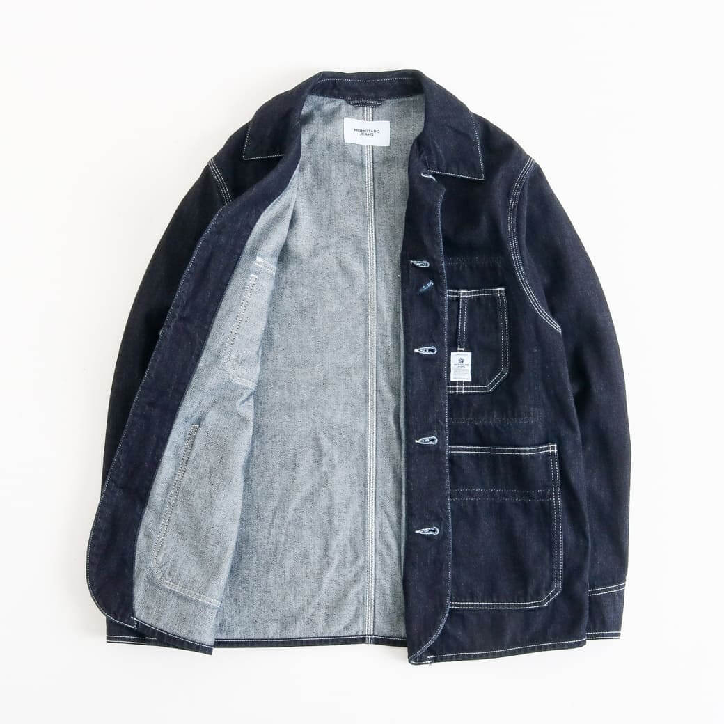 MOMOTARO JEANS 桃太郎 ジーンズ デニムカバーオール｜BORN FREE