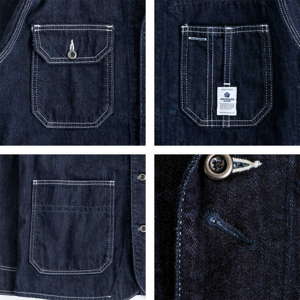 MOMOTARO JEANS 桃太郎 ジーンズ デニムカバーオール｜BORN FREE