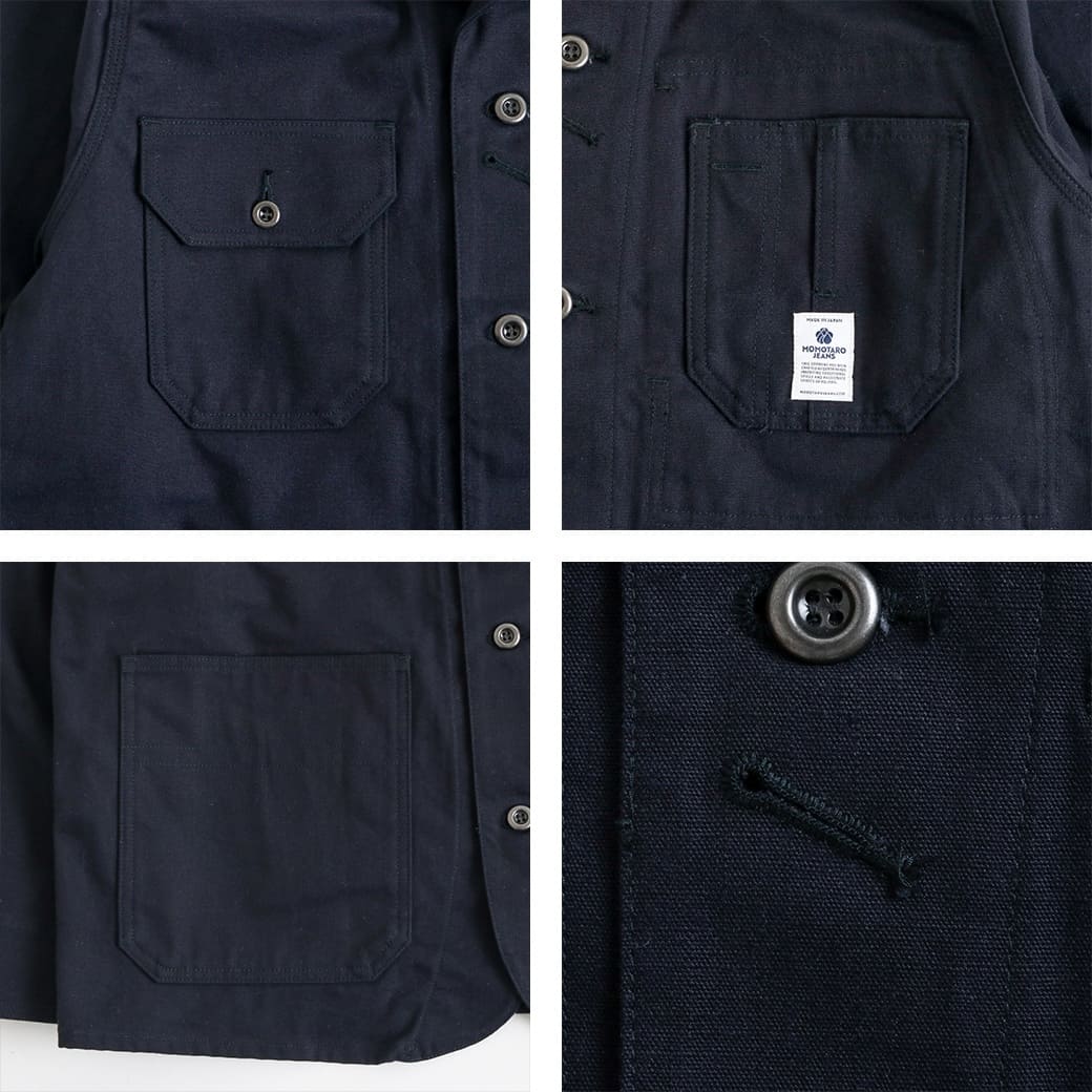 MOMOTARO JEANS 桃太郎 ジーンズ ダックカバーオール｜BORN FREE