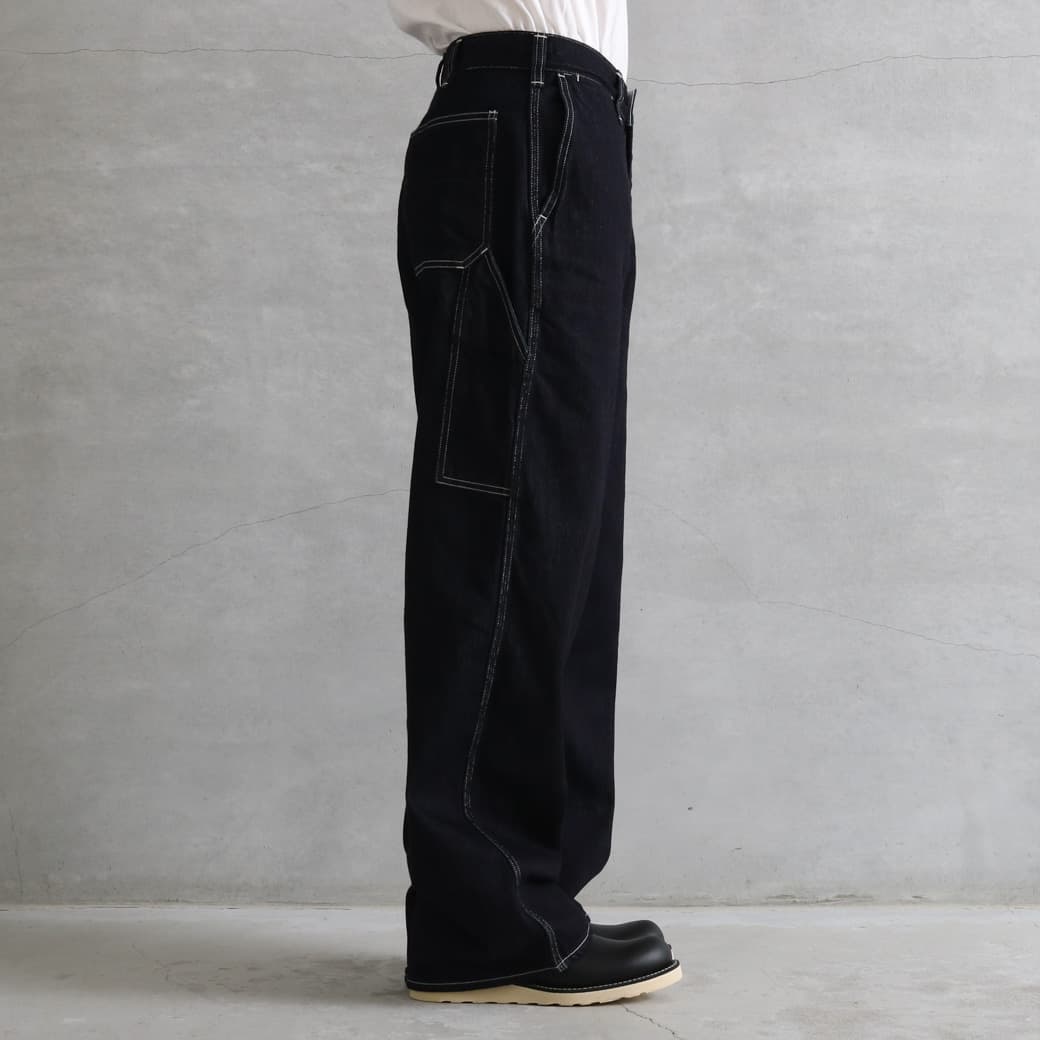 桃太郎ジーンズ ペインターデニム W34 ブラック デニムパンツ ジーンズ 楽天市場】桃太郎ジーンズ MOMOTARO JEANS デニムペインターパンツ