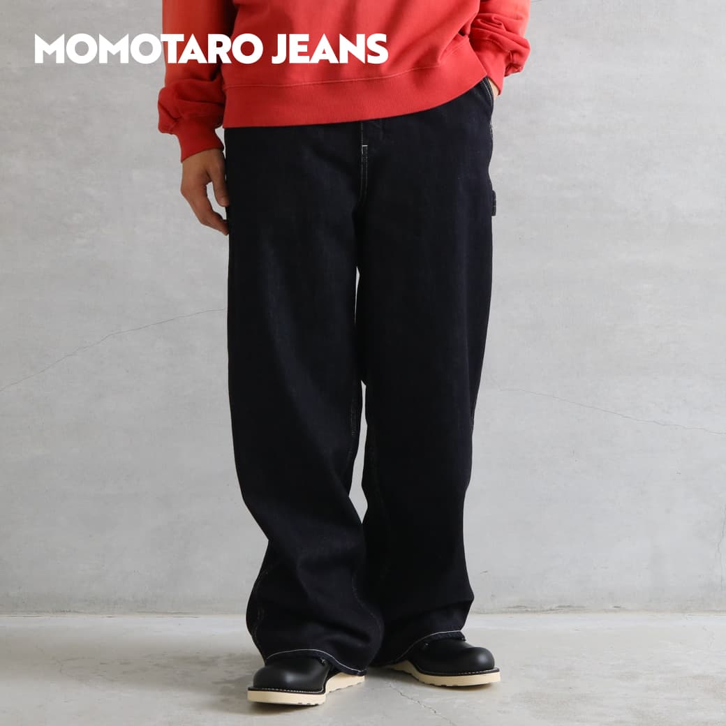 MOMOTARO JEANS 桃太郎 ジーンズ デニムペインターパンツ｜BORN FREE