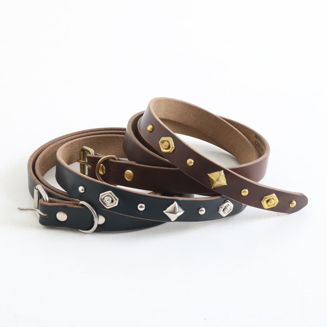 Re-ACT リアクト スタッズ ソードチップ ナロー ロングベルト｜BORN