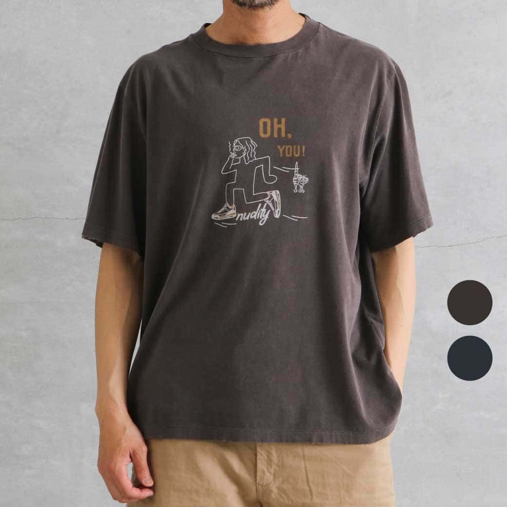 REMI RELIEF レミレリーフ SP加工New Fit-Tシャツ(OH, YOU!)｜BORN