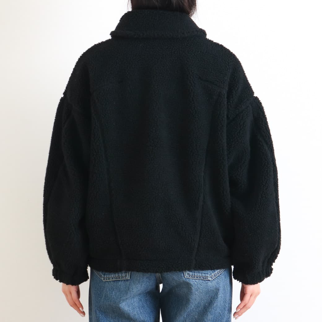 Wild Things ワイルドシングス ボアショートジャケット BLACK F WILD 