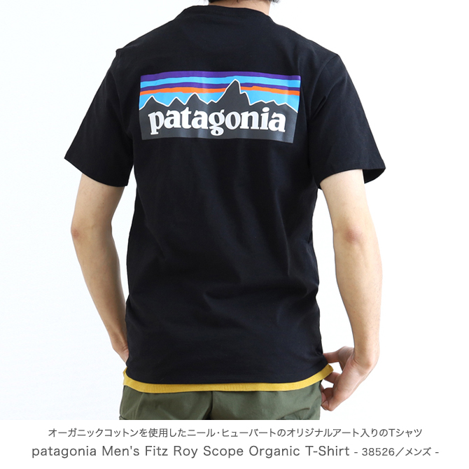 Patagonia パタゴニア Men S P 6 Logo Pocket Responsibili Tee メンズ P 6ロゴ ポケット レスポンシビリティー メンズ 半袖tシャツ Born Free Online Shop