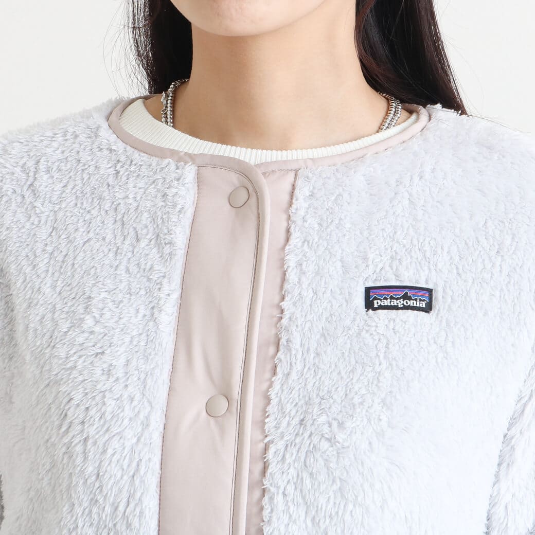 patagonia パタゴニア　ガールズロスガトス　カーディガン  ホワイト 白 国内正規販売店】Patagonia(パタゴニア)キッズ・ロス・ガトス