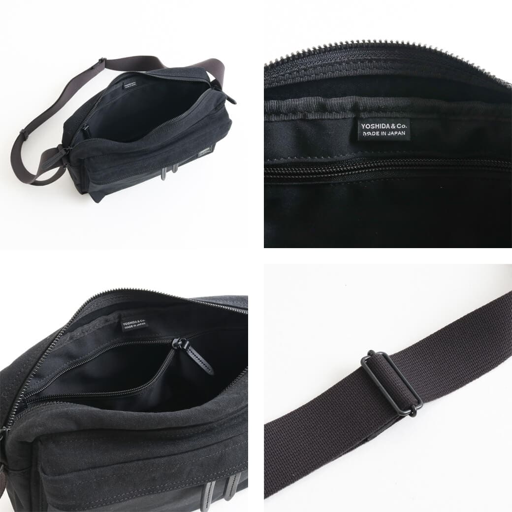 希少 PORTER ポーター BRIDGE ブリッジ ショルダーバッグ ブラック ポーター PORTER ポーター ブリッジ ショルダーバッグ(L) 193ー