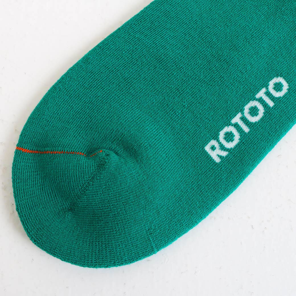 ROTOTO ロトト FINE PILE STRIPED CREW SOCKS｜BORN FREE ONLINE SHOP