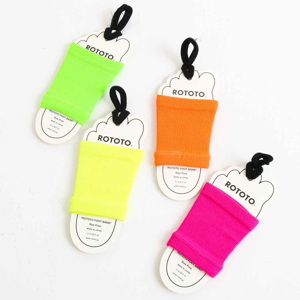 ROTOTO ロトト フットバンド ネオン｜BORN FREE ONLINE SHOP