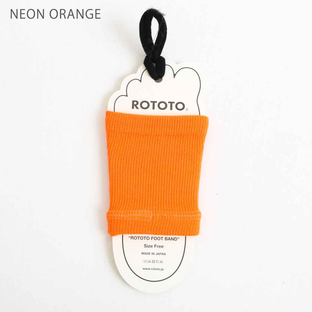 ROTOTO ロトト フットバンド ネオン｜BORN FREE ONLINE SHOP