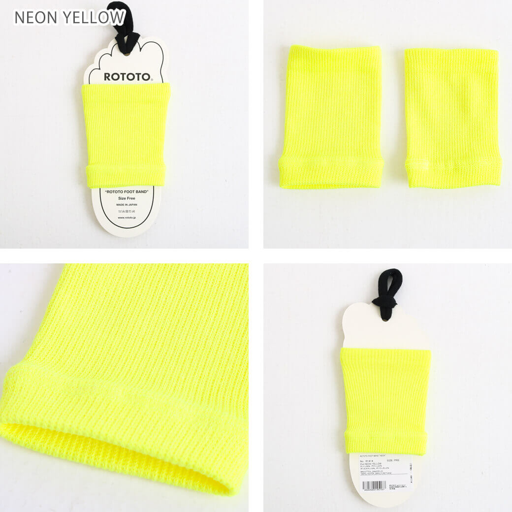 ROTOTO ロトト フットバンド ネオン｜BORN FREE ONLINE SHOP