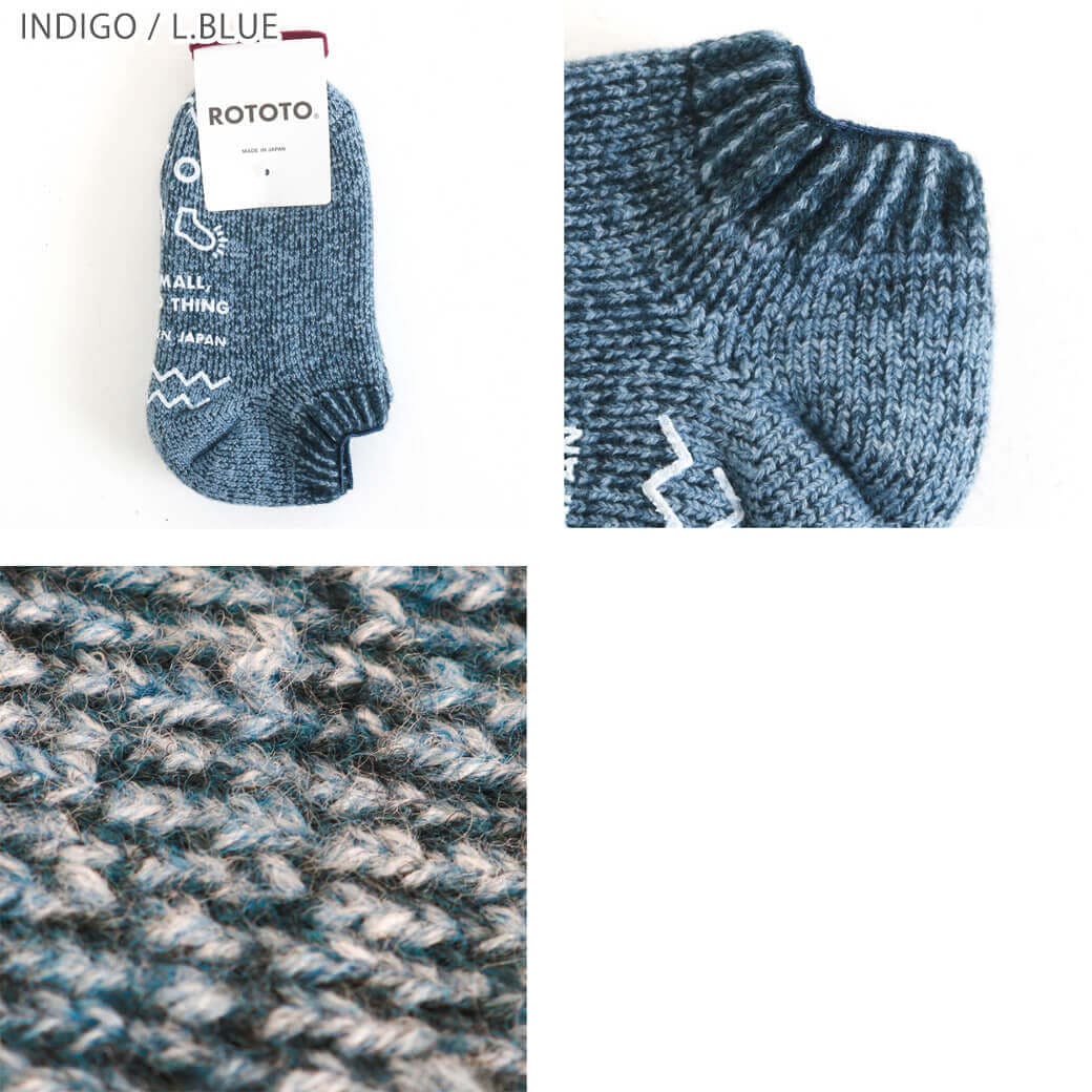 ROTOTO ロトト PILE SOCKSLIPPER｜BORN FREE ONLINE SHOP