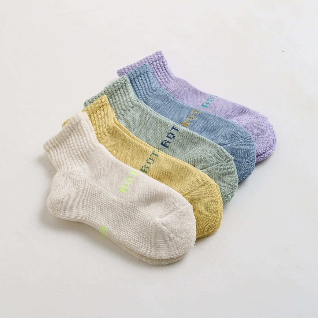 ROTOTO ロトト エブリデイ パイル アンクルソックス