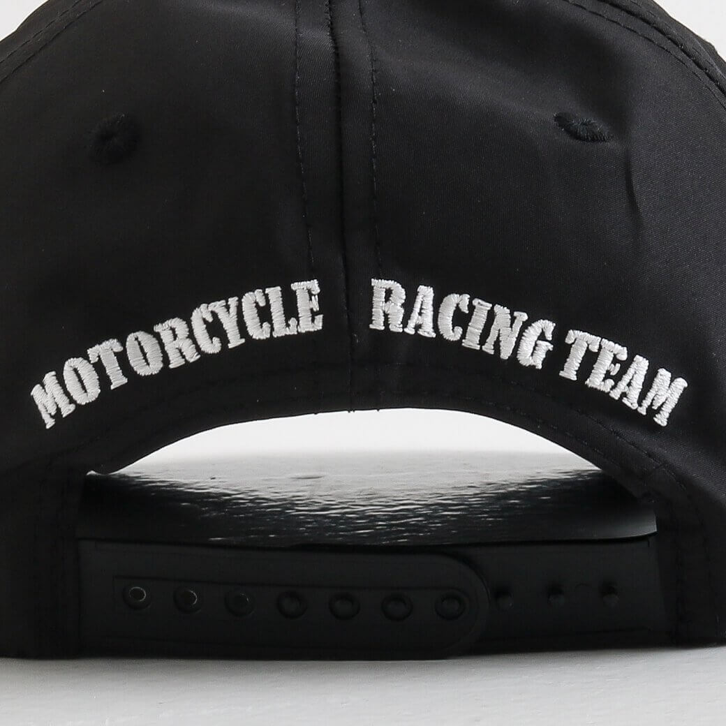 SHIDEN　L.P. Racing Cap レッド 紫電 刺繍 PU705-m-01-pl.jpg