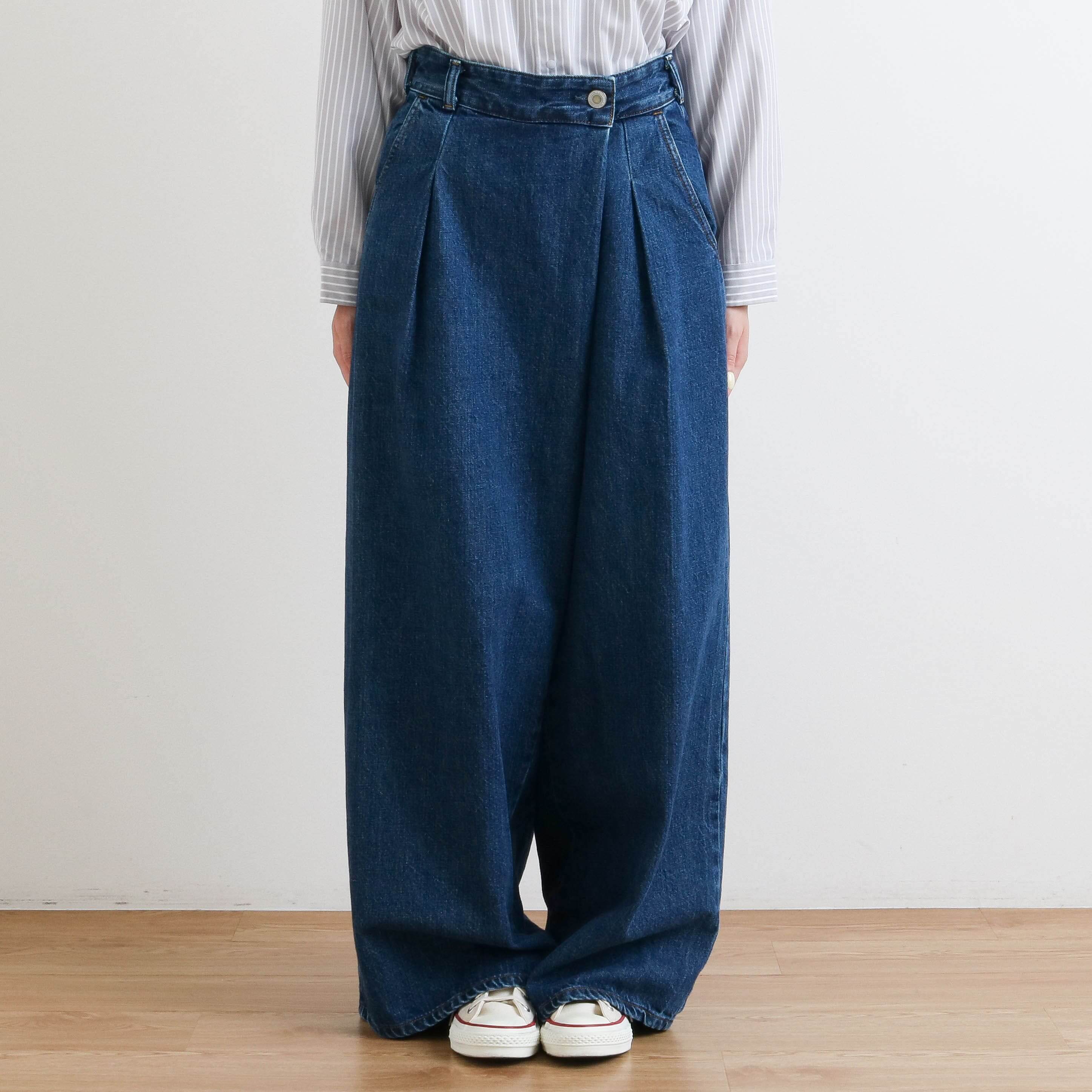 サムシングさん専用 SOMETHING サムシング アトリエサムシング ラップワイドパンツ｜BORN