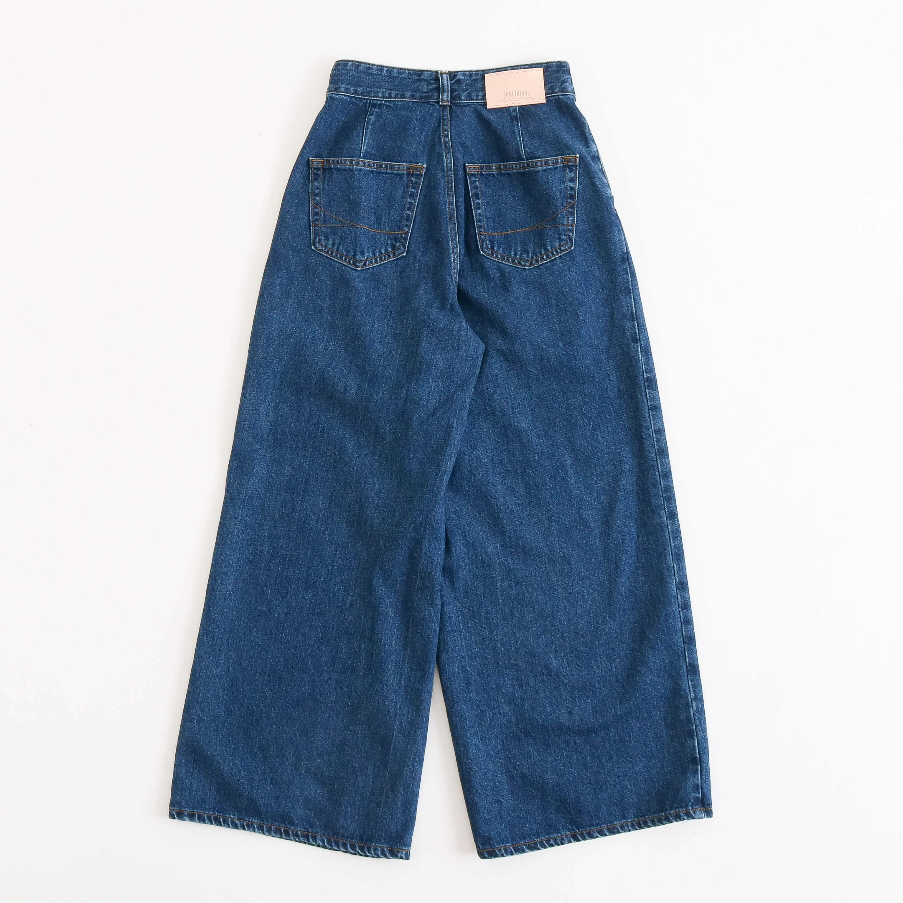 SOMETHING サムシング アトリエサムシング ラップワイドパンツ｜BORN