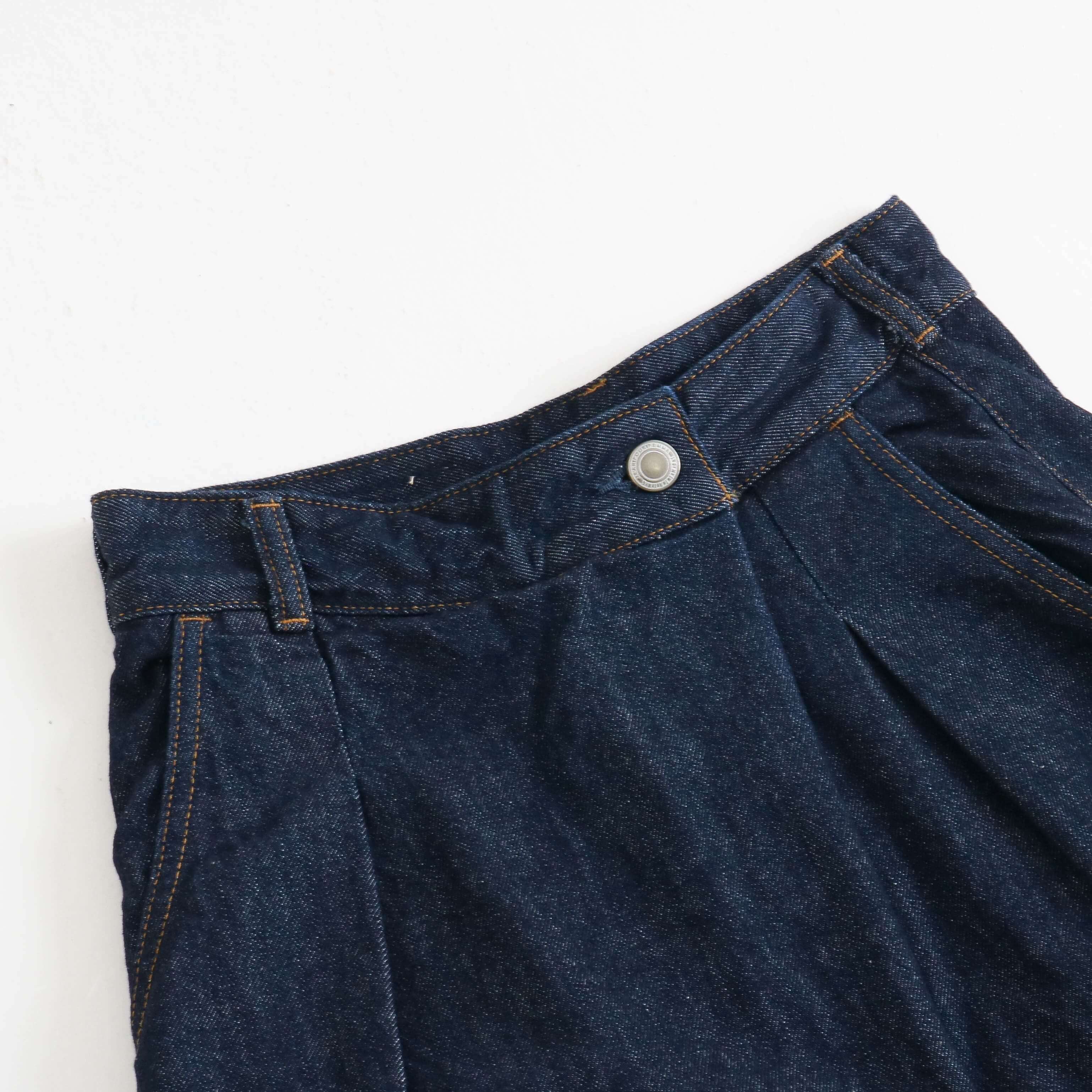 SOMETHING サムシング アトリエサムシング ラップワイドパンツ｜BORN