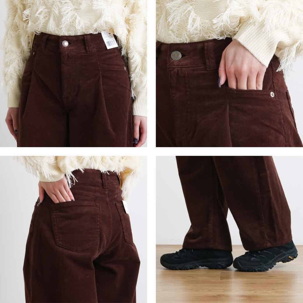 SOMETHING サムシング HANAタックカーブデニムパンツ｜BORN FREE