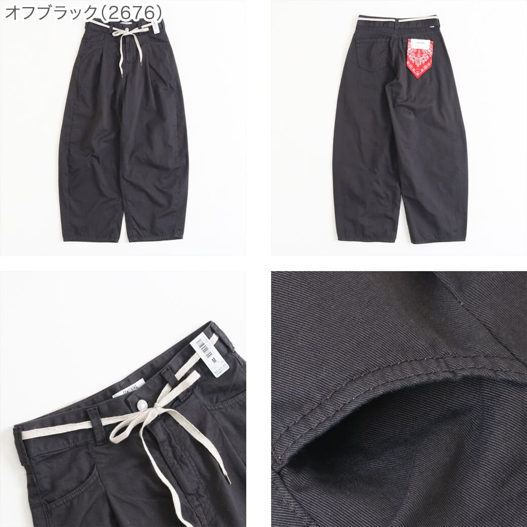 SOMETHING サムシング タックカーブデニムパンツ｜BORN FREE ONLINE SHOP