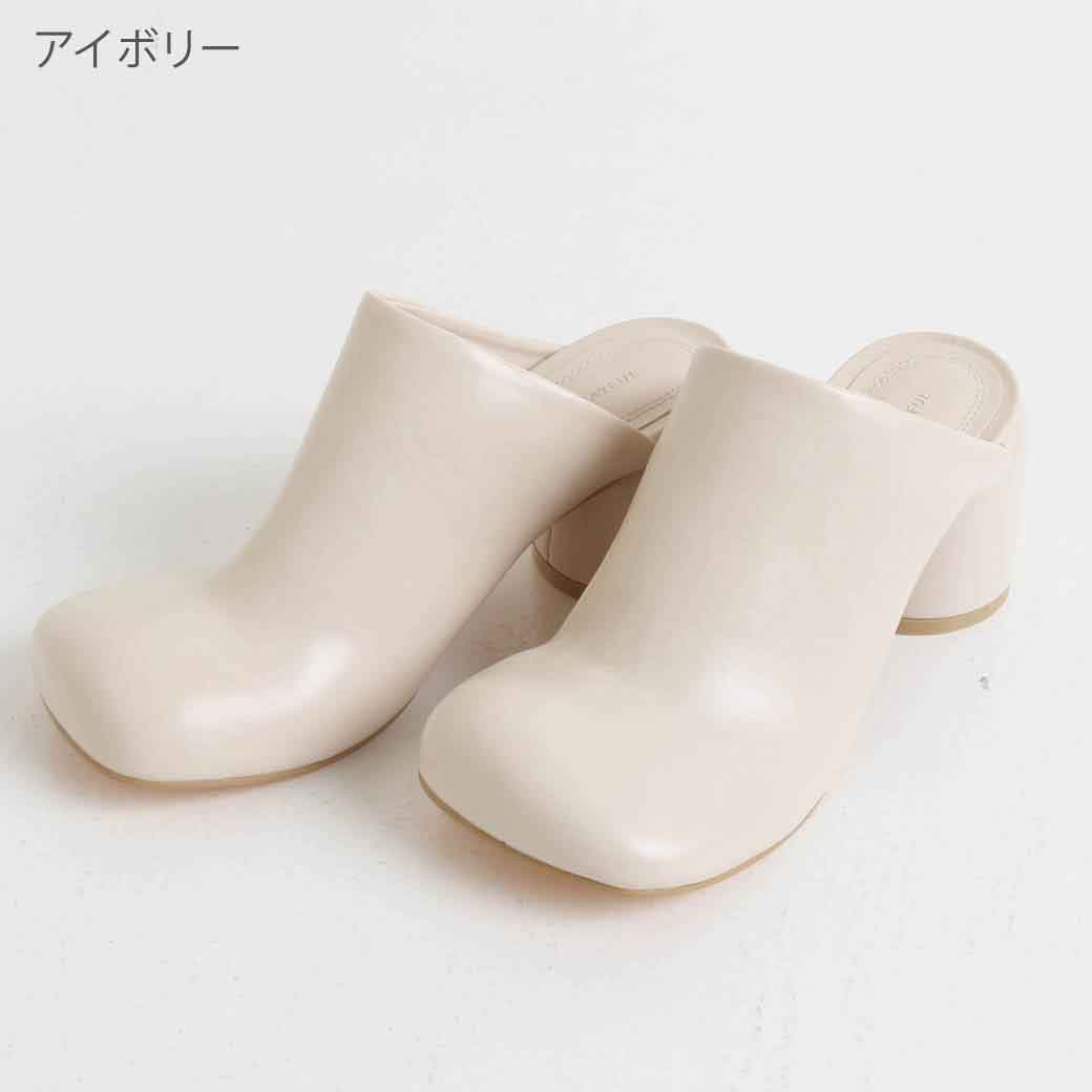 TODAYFUL トゥデイフル Chunky Heel Sabot｜BORN FREE ONLINE SHOP