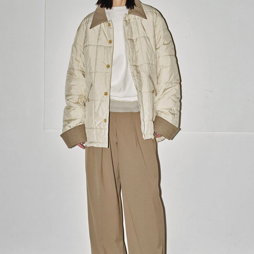 TODAYFUL トゥデイフル Soutiencollar Quilting Jacket｜BORN FREE