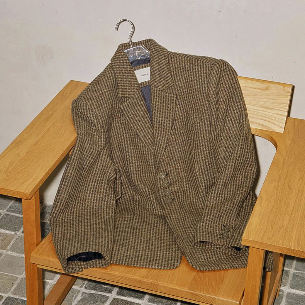 TODAYFUL トゥデイフル ウール100% チェックジャケット｜BORN FREE