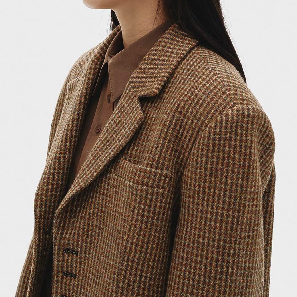 TODAYFUL トゥデイフル ウール100% チェックジャケット｜BORN