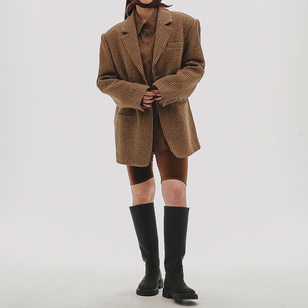 TODAYFUL トゥデイフル ウール100% チェックジャケット｜BORN