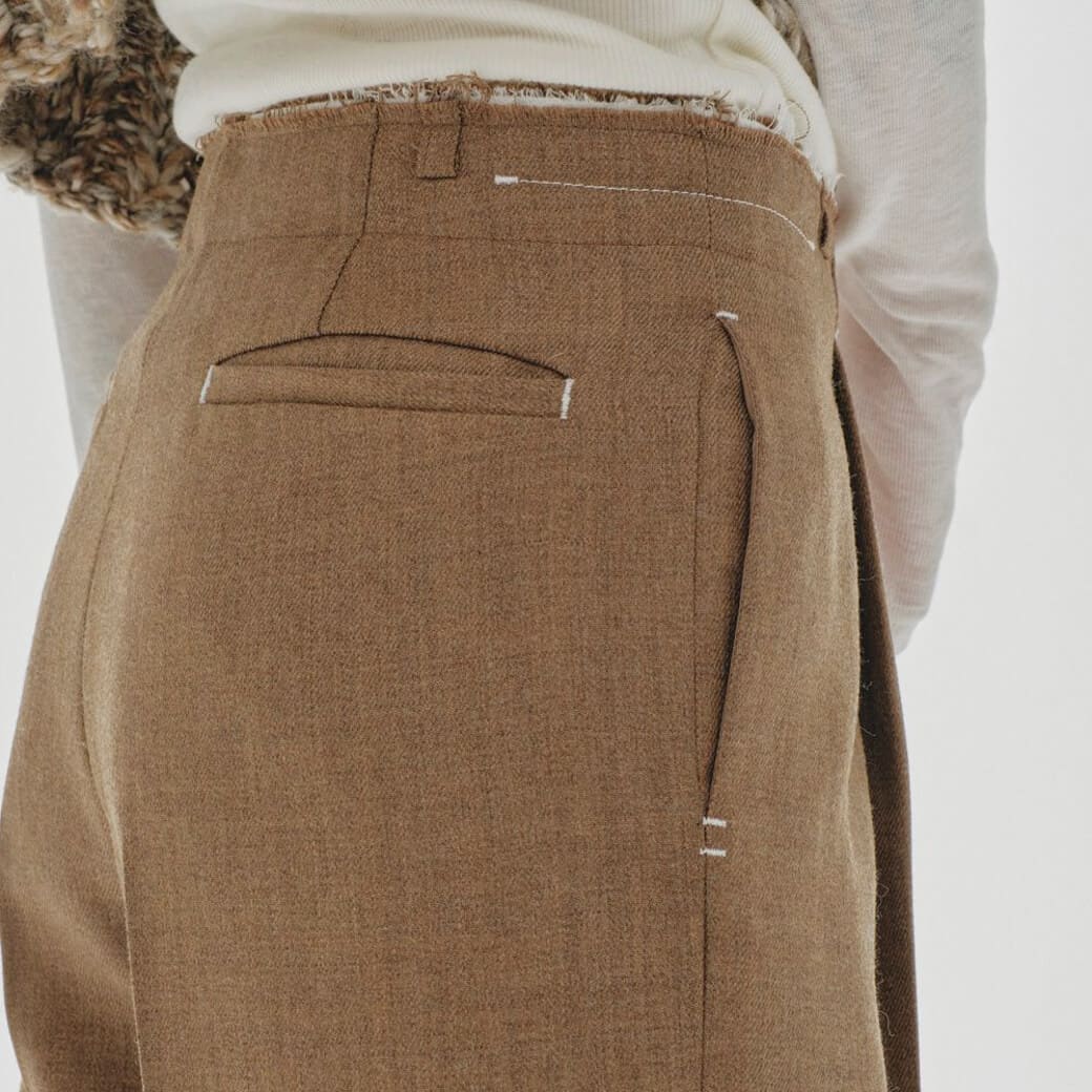 TODAYFUL トゥデイフル Lowwaist Wool Trousers｜BORN FREE ONLINE SHOP