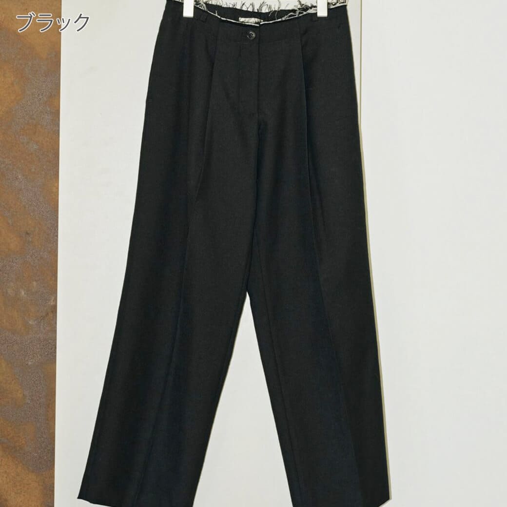 パンツ Todayful Lowwaist Wool Trousers TODAYFUL トゥデイフル Lowwaist Wool Trousers｜BORN FREE