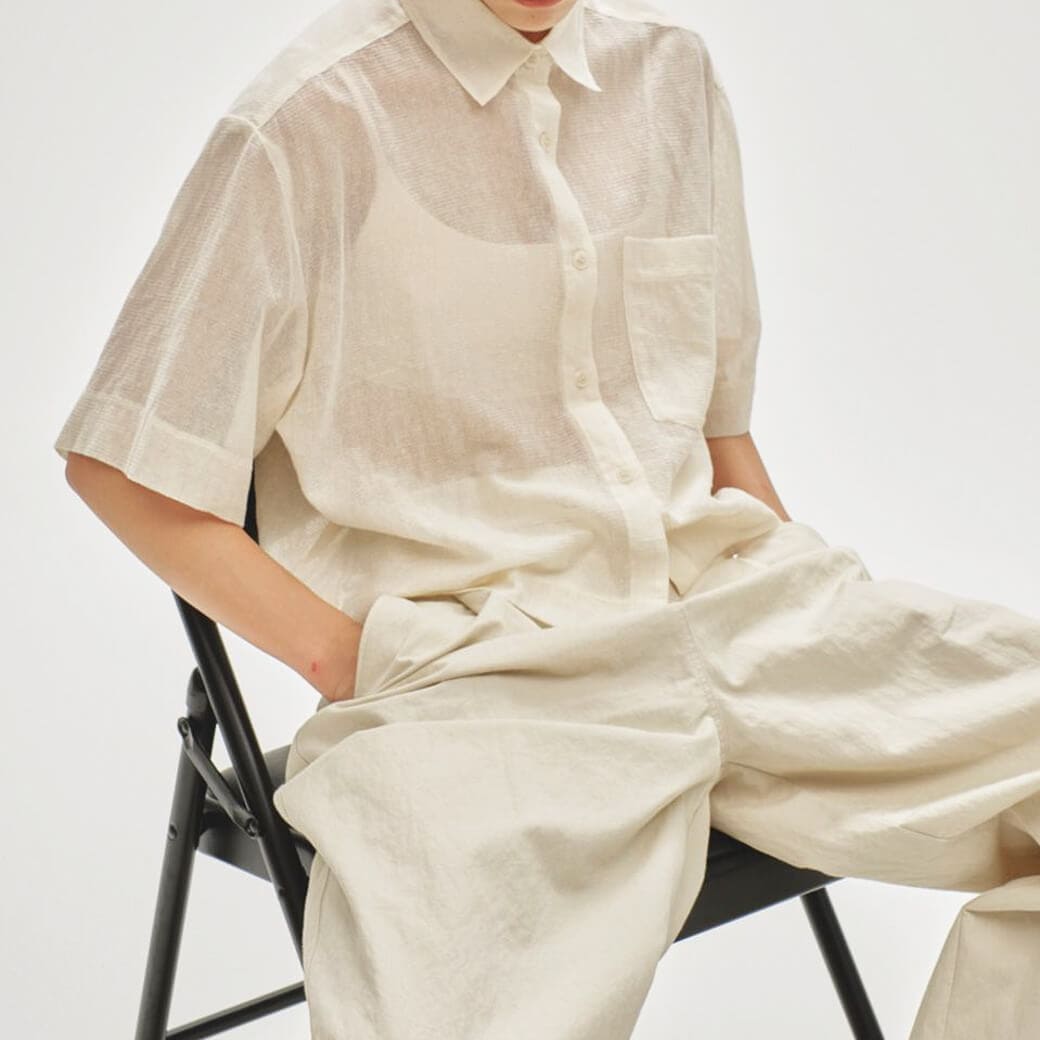 TODAYFUL トゥデイフル メッシュ ショート シャツ｜BORN FREE