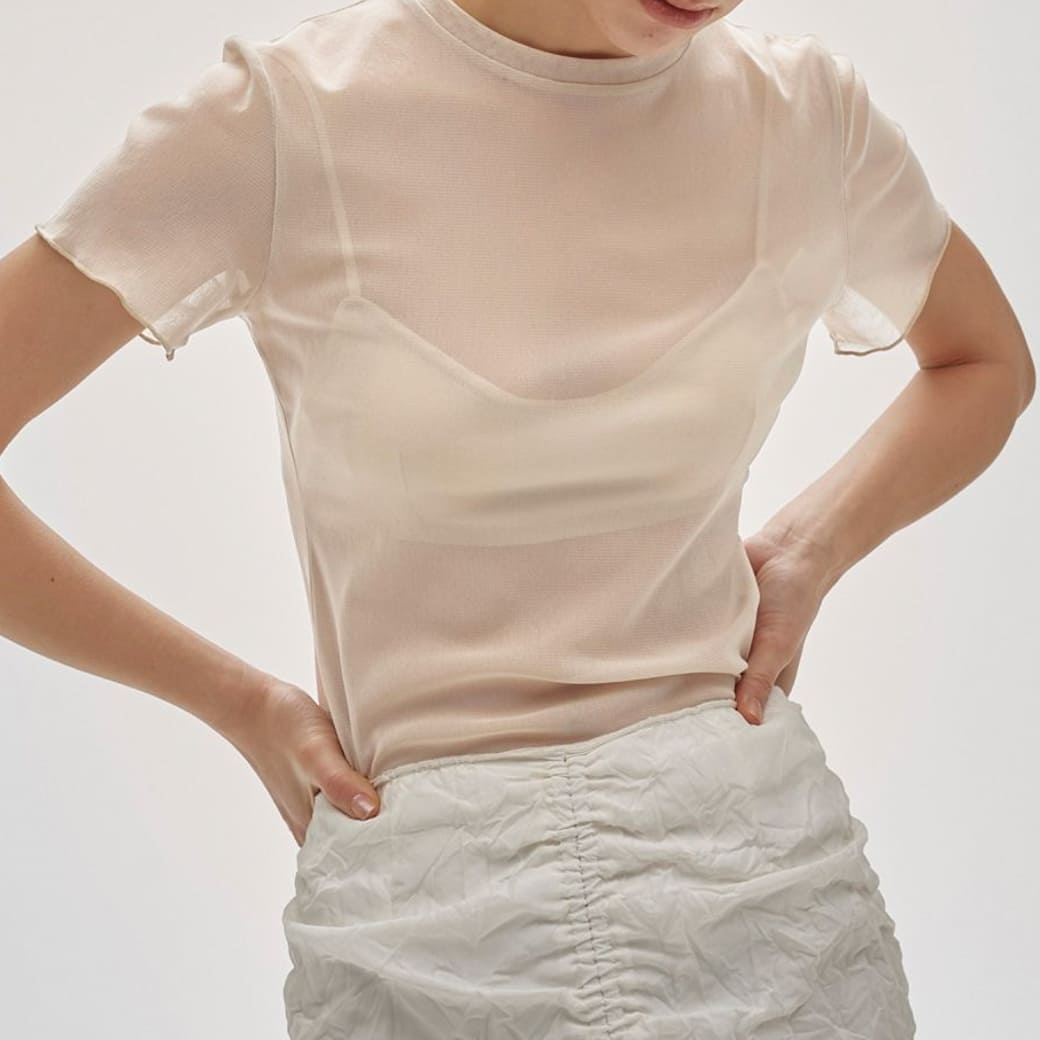 TODAYFUL トゥデイフル ソフトメッシュTシャツ｜BORN FREE