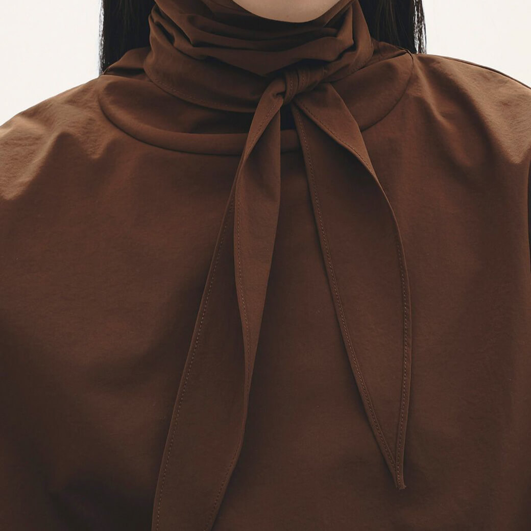 TODAYFUL トゥデイフル ラウンドヘム タイブラウス｜BORN FREE ONLINE SHOP