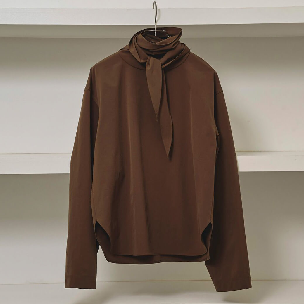 TODAYFUL トゥデイフル ラウンドヘム タイブラウス｜BORN FREE ONLINE SHOP