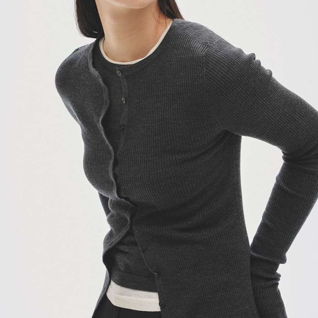 todayful レースニットカーディガン ブラック トゥデイフル todayful