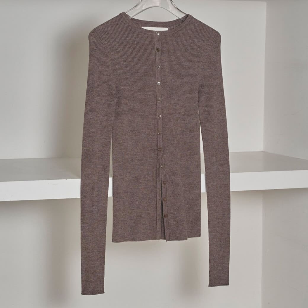 TODAYFUL◇カーディガン(厚手)/FREE/コットン/GRY/12420529// TODAYFUL