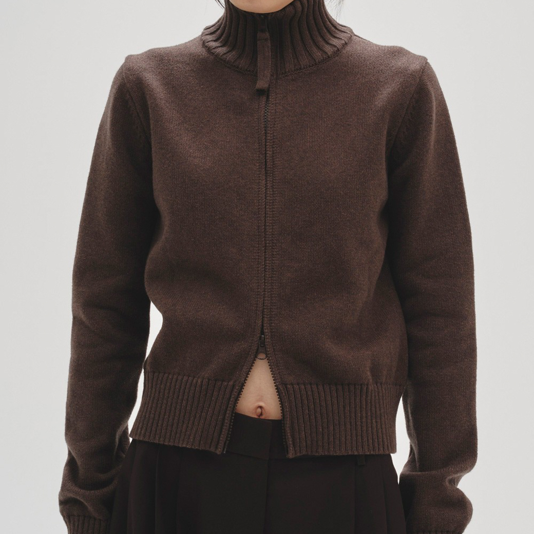 TODAYFUL トゥデイフル コンパクト ジップ ニット｜BORN FREE ONLINE SHOP