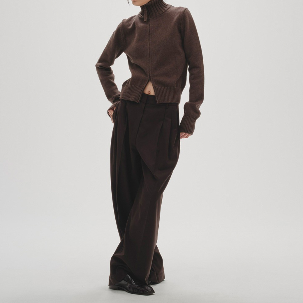 TODAYFUL トゥデイフル コンパクト ジップ ニット｜BORN FREE ONLINE SHOP