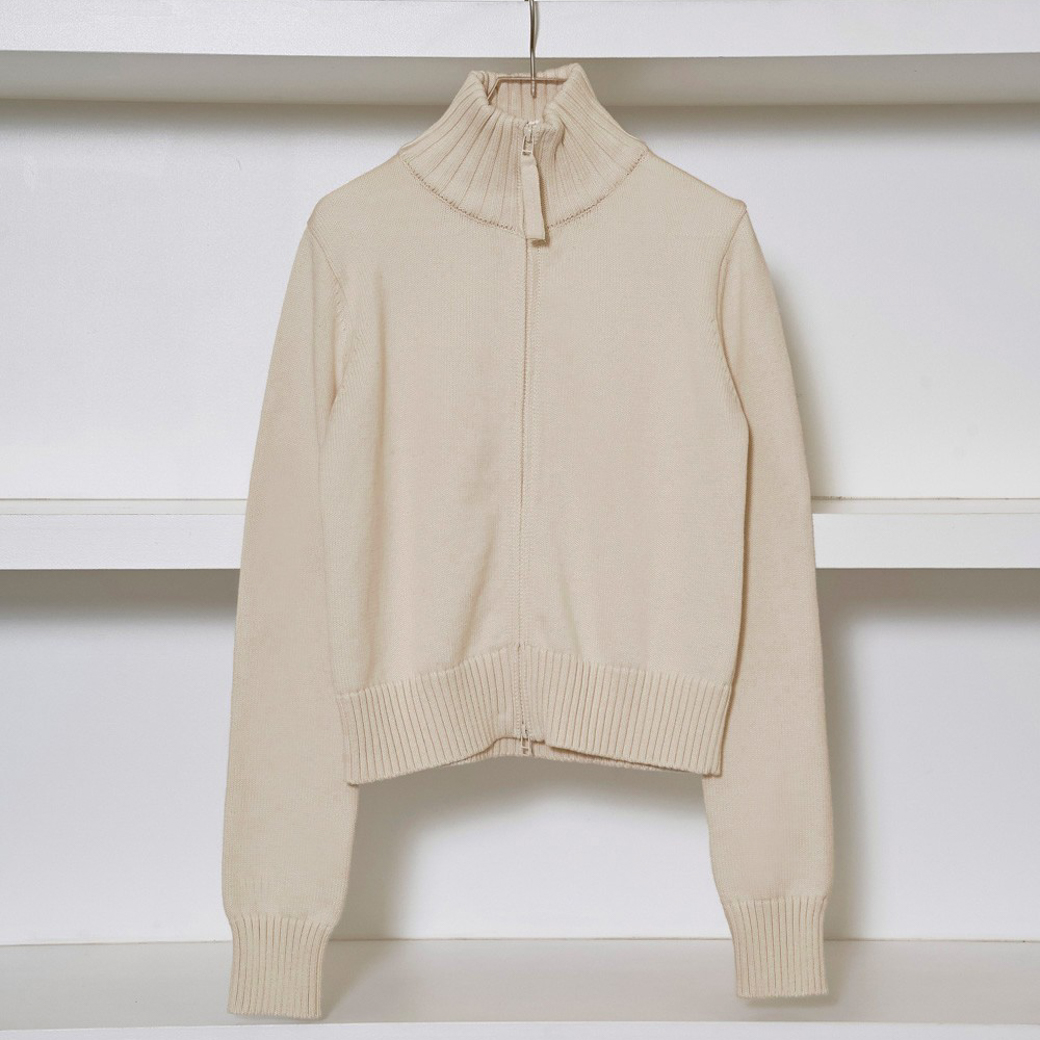 トゥデイフル ニット トップス TODAYFUL トゥデイフル コンパクト ジップ ニット｜BORN FREE ONLINE SHOP