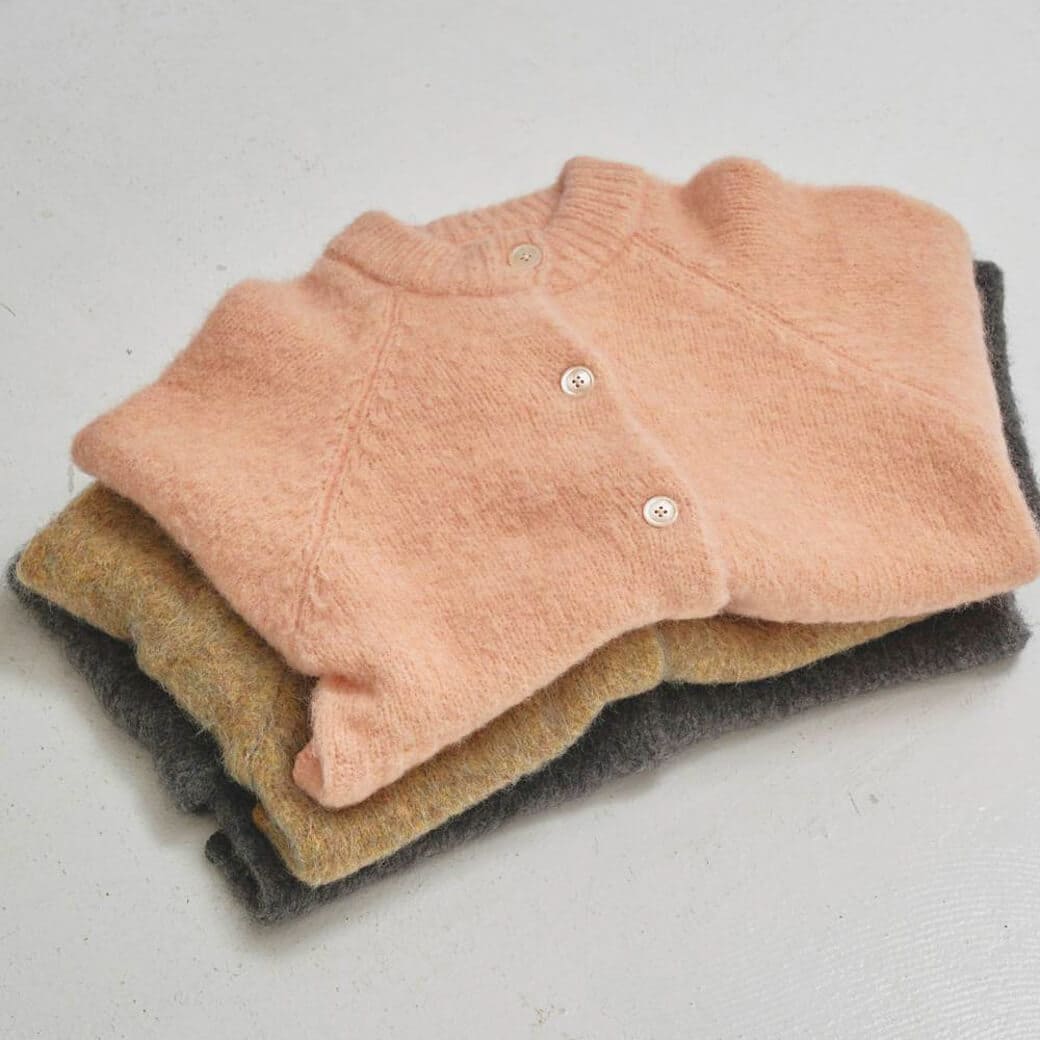 TODAYFUL トゥデイフル ブラッシュド ニット カーディガン