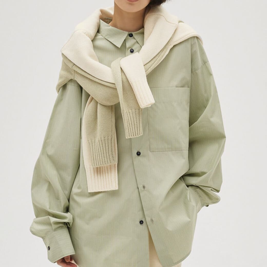 TODAYFUL トゥデイフル  ストライプポケットシャツ