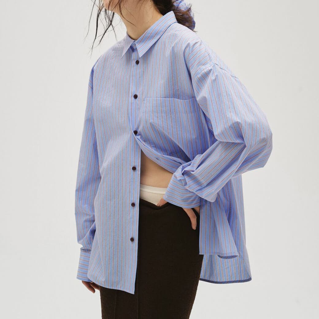 TODAYFUL トゥデイフル ストライプポケットシャツ｜BORN FREE ONLINE SHOP