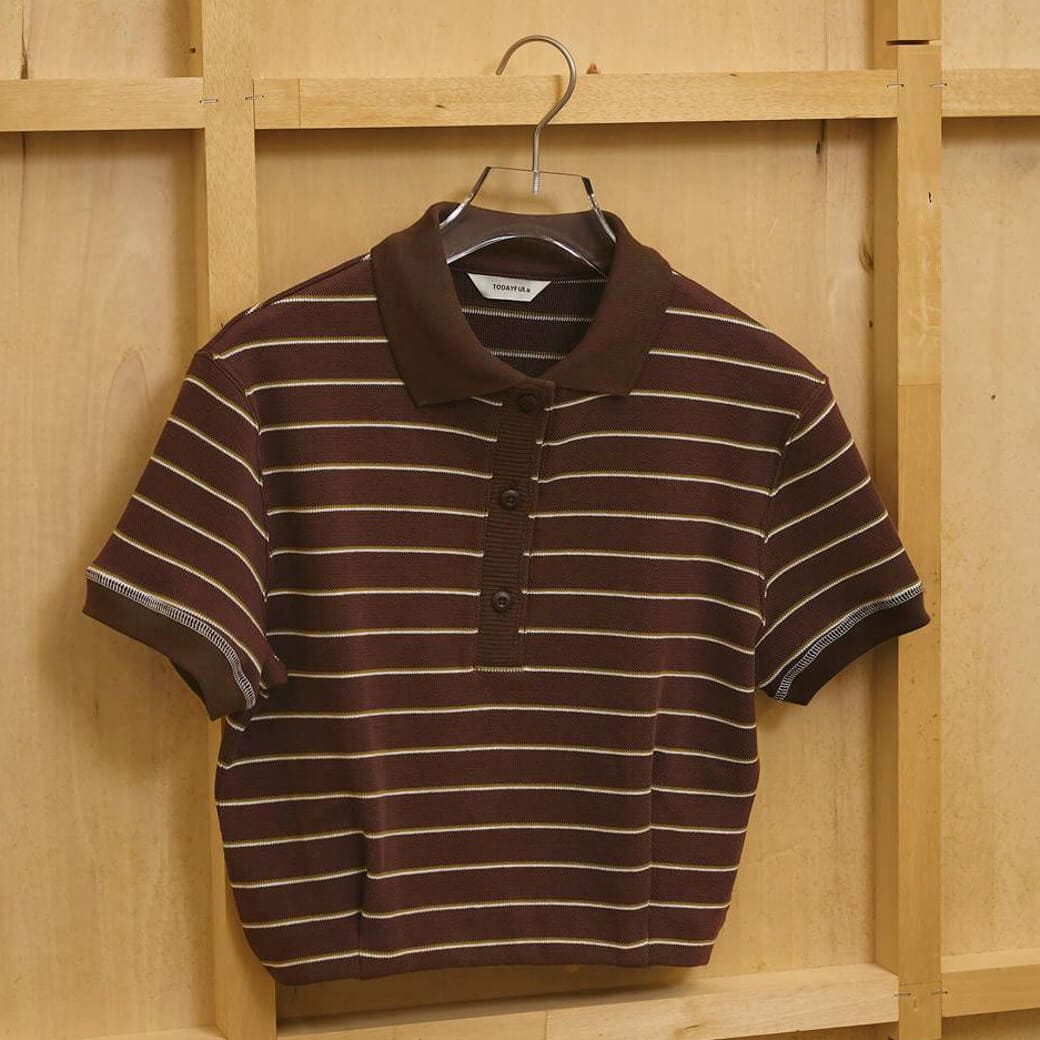 TODAYFUL トゥデイフル ボーダーポロトップス｜BORN FREE ONLINE SHOP