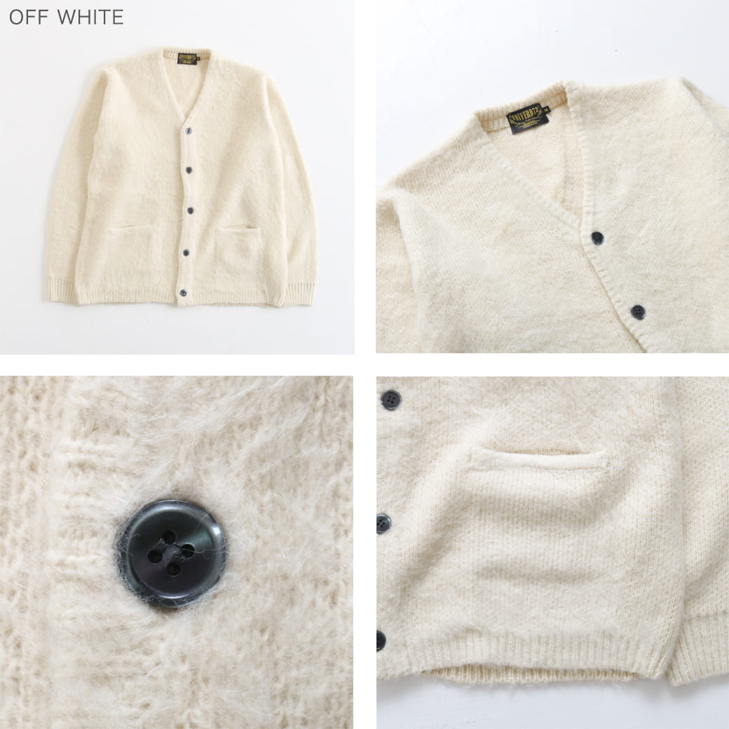 UNIVERD72 ユニバード72 モヘア タッチ カーディガン｜BORN FREE