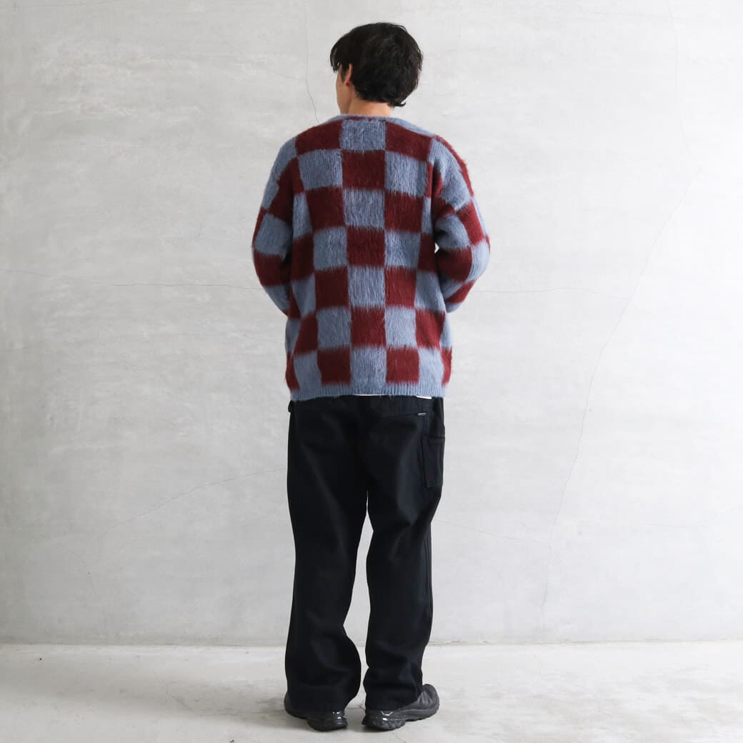 UNIVERD72 ユニバード72 モヘアタッチ起毛カーディガン｜BORN FREE