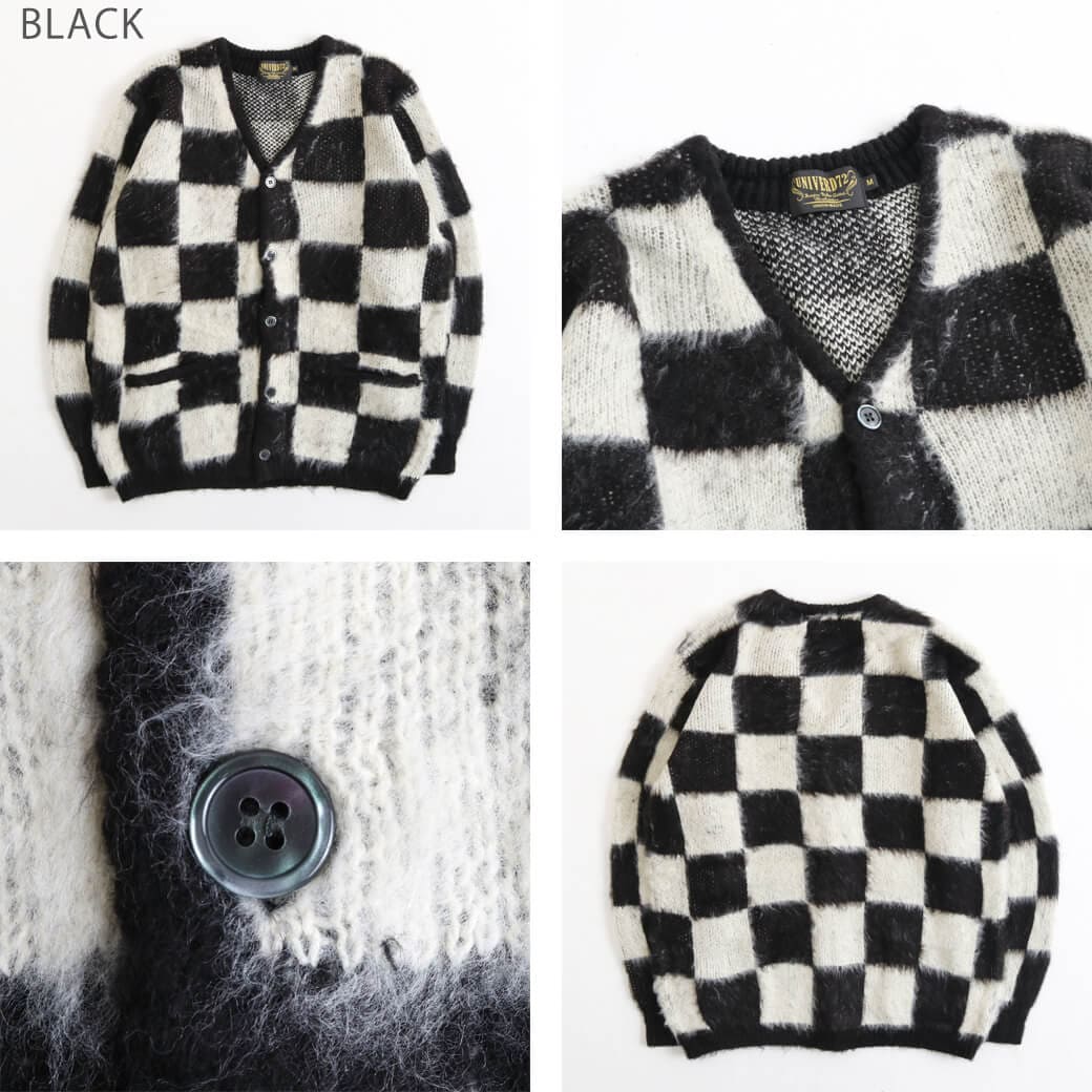 UNIVERD72 ユニバード72 モヘアタッチ起毛カーディガン｜BORN FREE