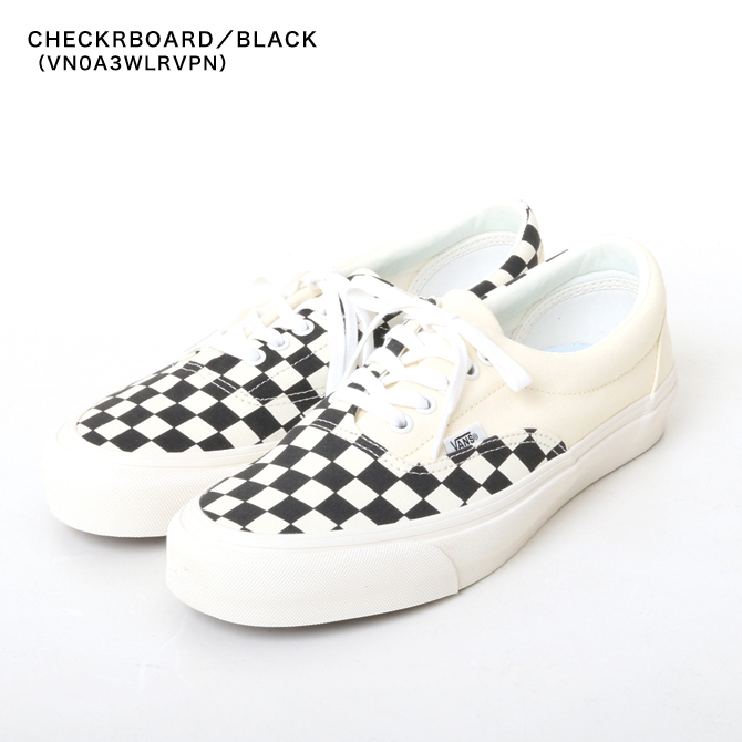VANS ヴァンズ PODIUM ERA CRAFT CHECKRBOARD／BLACK（VN0A3WLRVPN）  CHECKRBOARD／RACING RED（VN0A3WLRVPO）｜BORN FREE ONLINE SHOP